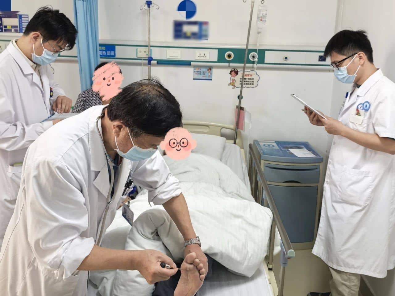 【福德内科】七旬大爷脑梗塞危急，内二团队精准救治